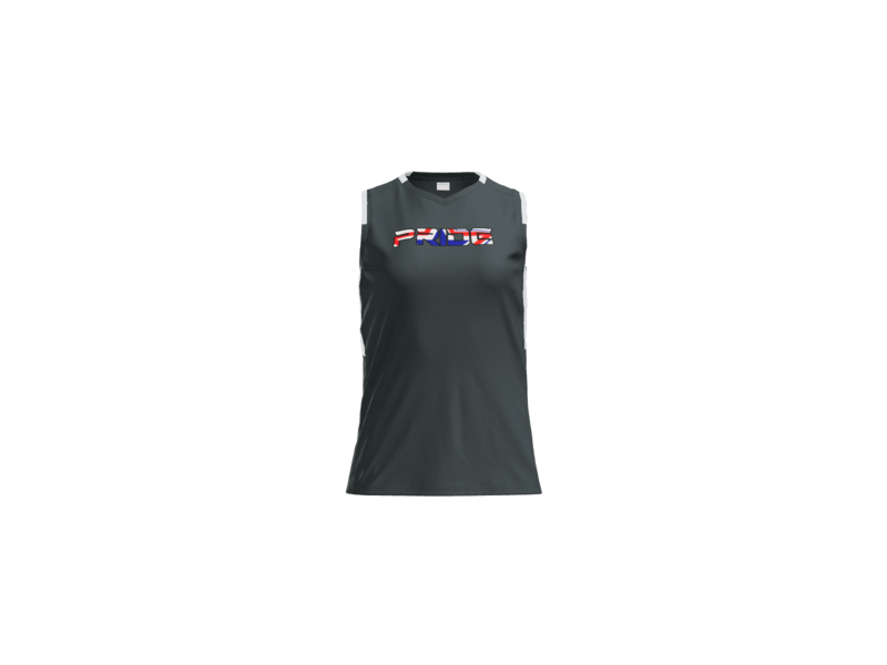 Women’s Club Sleeveless V-Neck Pride Logo