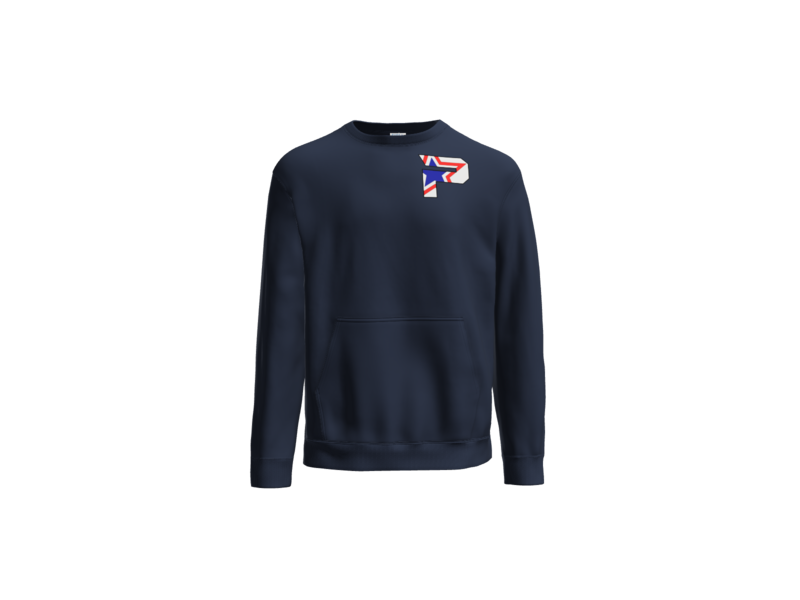 Core Fleece Crewneck Pocket Sweatshirt Left Chest Logo