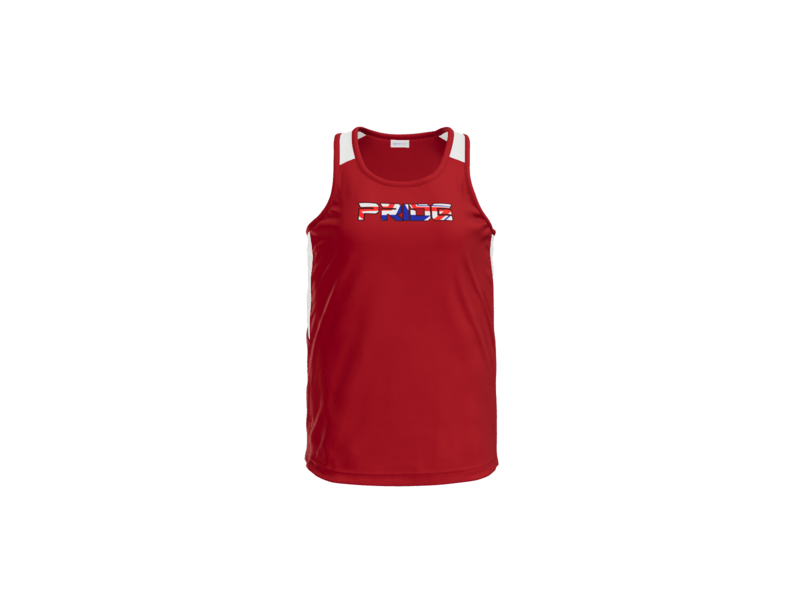 Women’s Club Track Tank Pride Logo