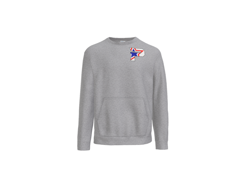 Core Fleece Crewneck Pocket Sweatshirt Left Chest Logo