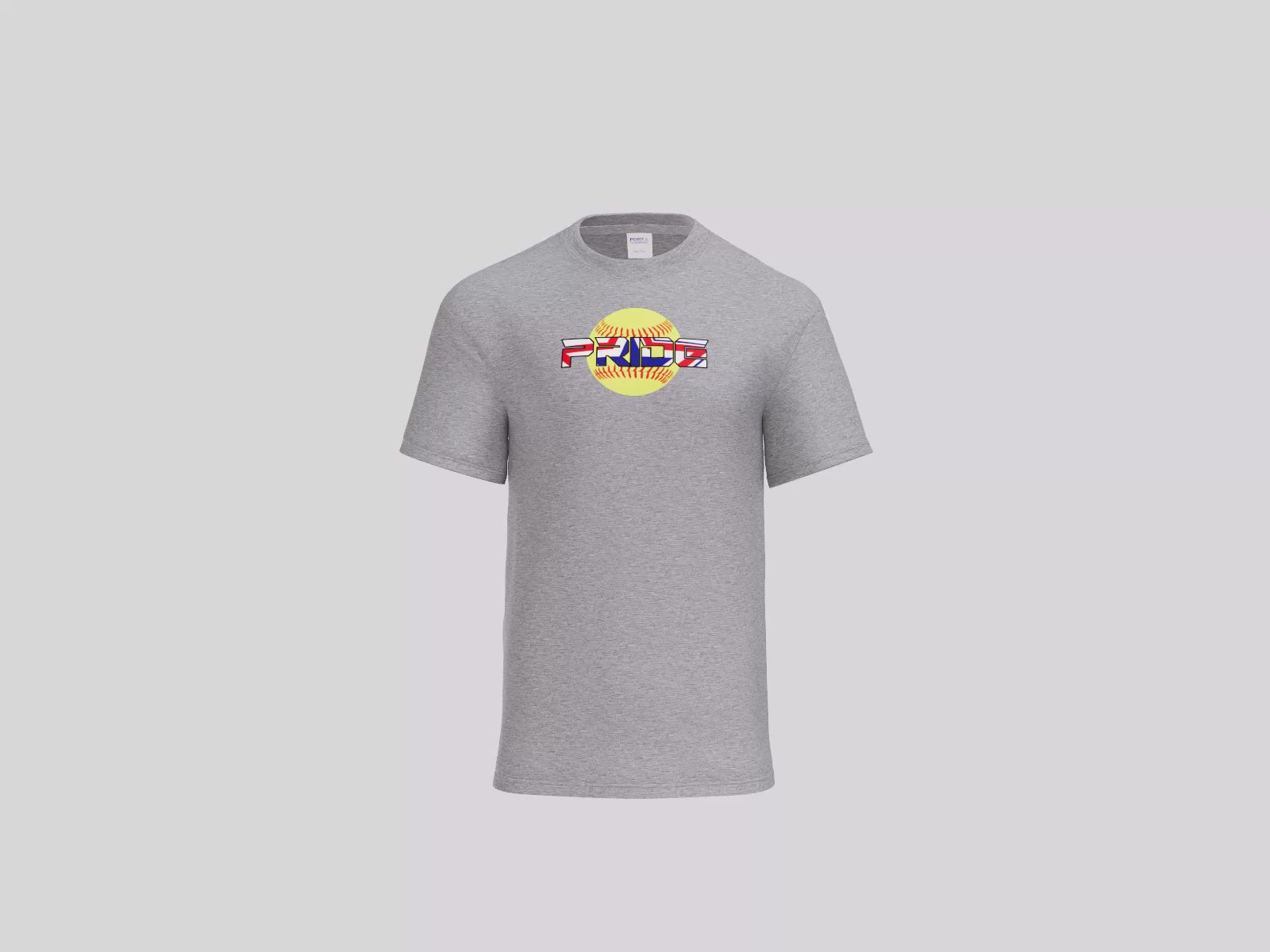 Performance T-shirt Softball Logo