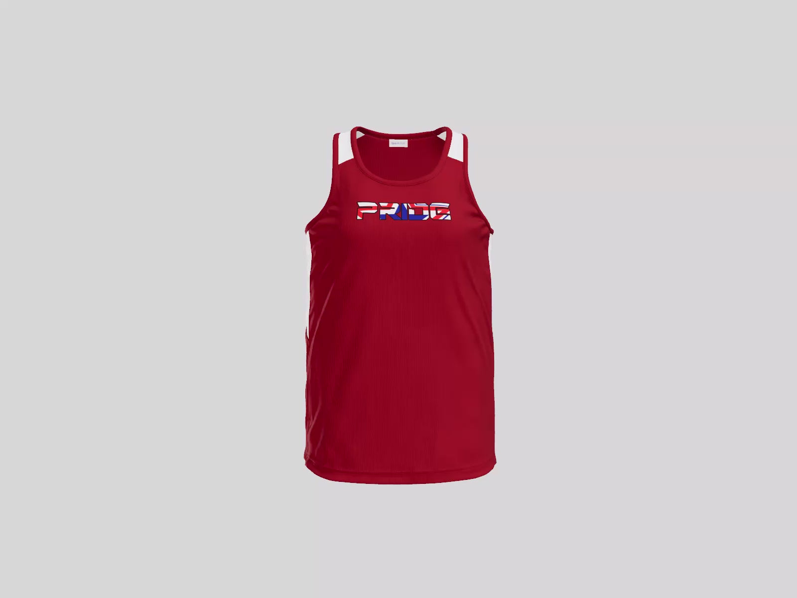 Women’s Club Track Tank Pride Logo